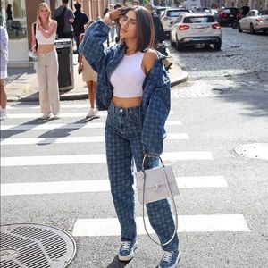 Jeans set pants and jacket